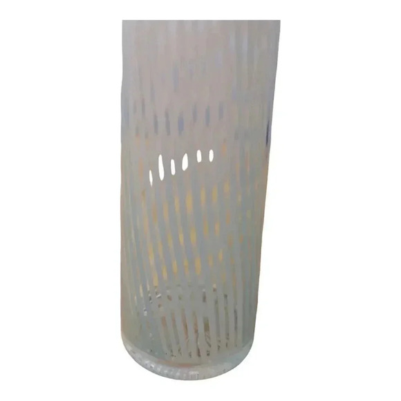 Filligrana Art Glass Vase Style of Dino Martens Aureliano Toso Murano  10" - Picture 2 of 4